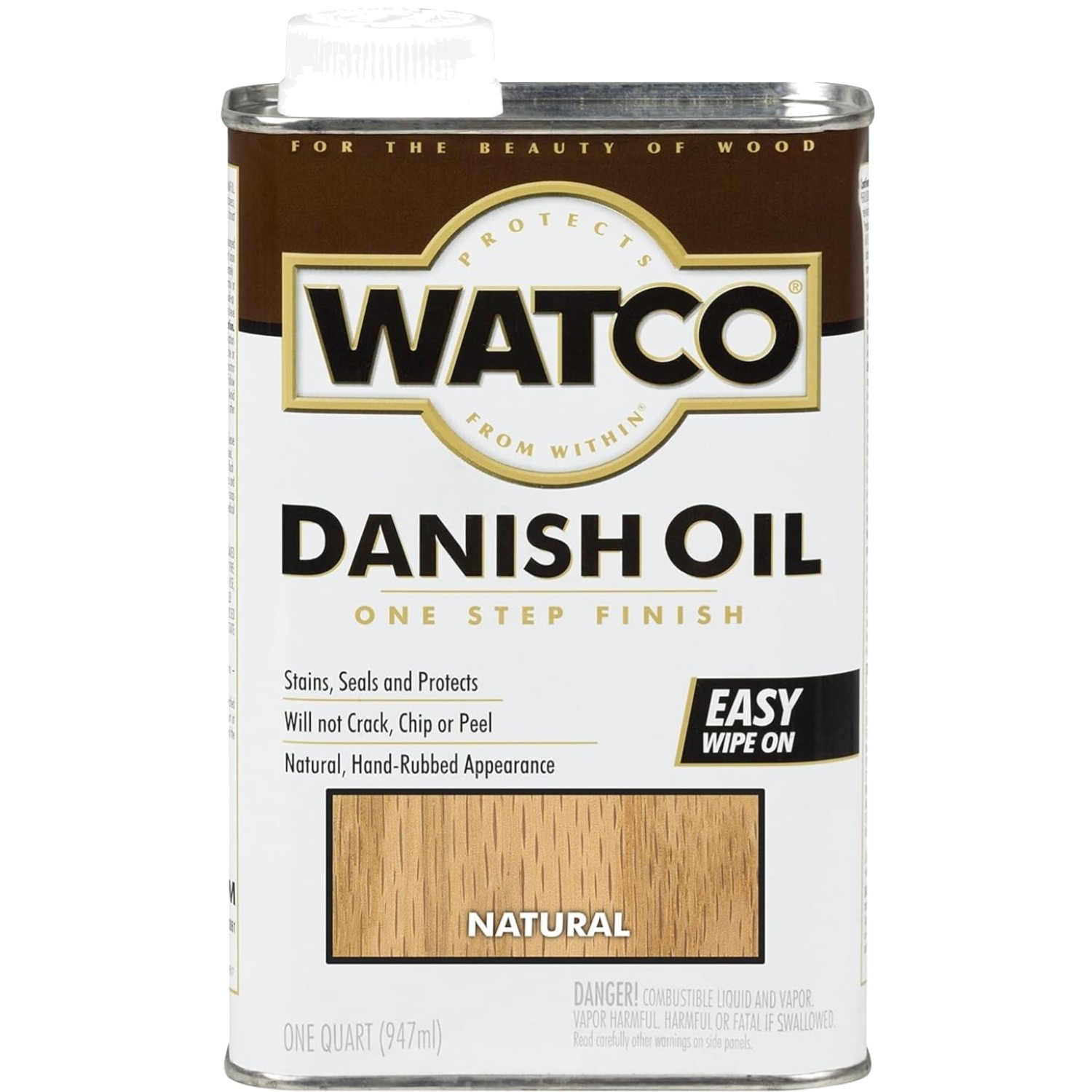 Ultimate Wood Protection – Danish Oil Quart