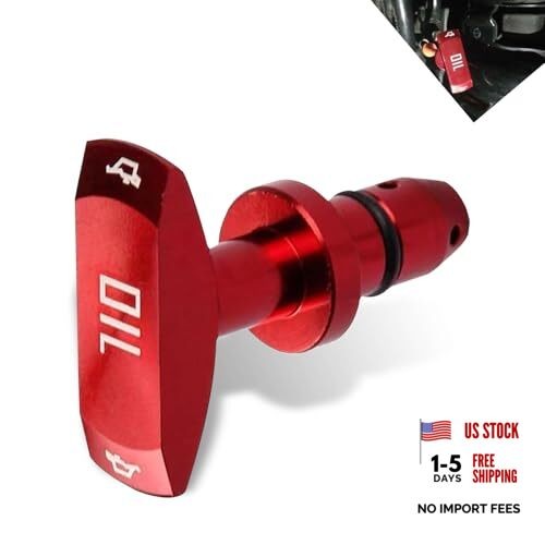 Auto Repair Parts, Modified Oil Caliper Handle for 1999-2011 GTV8 1 PC Red