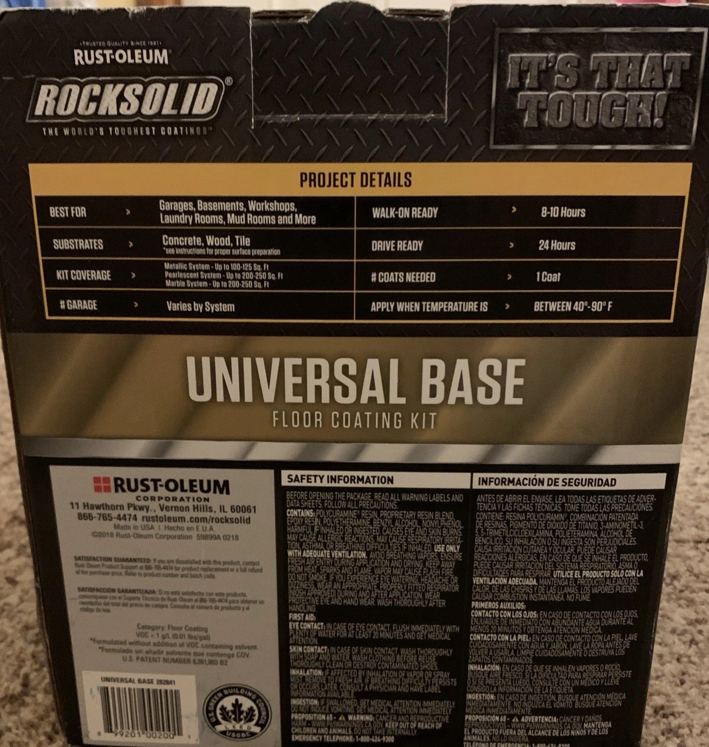 Rocksolid Universal Base Floor Coating Kit