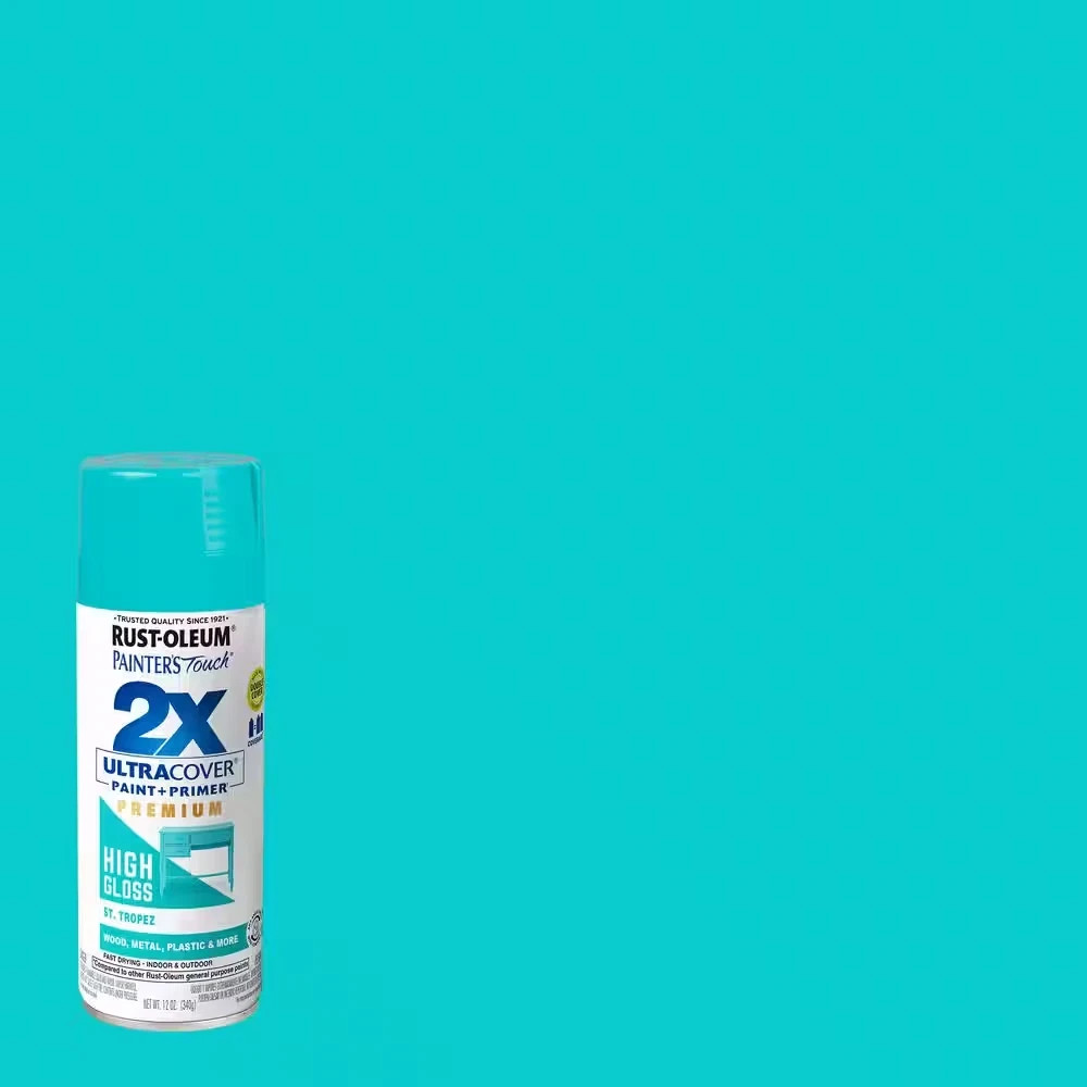 12 Oz. High Gloss St Tropez Ultra Cover General Purpose Spray Paint (Case of 6)