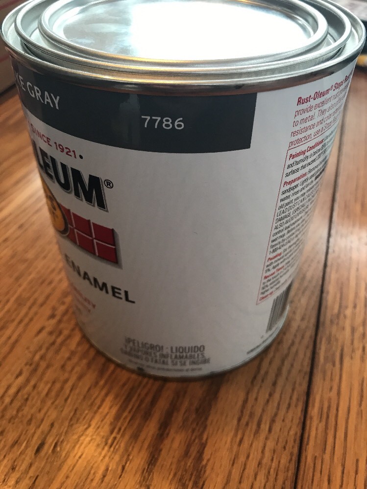Rust-Oleum Protective Enamels Gloss Smoke Gray Oil- Based Ships N 24h