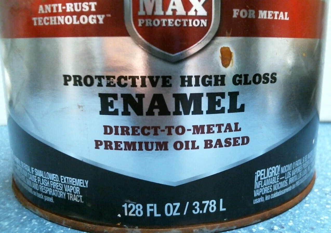 Krylon Rust Tough Protective High Gloss Enamel SAFETY RED 1 gal. (RTG9737) FS
