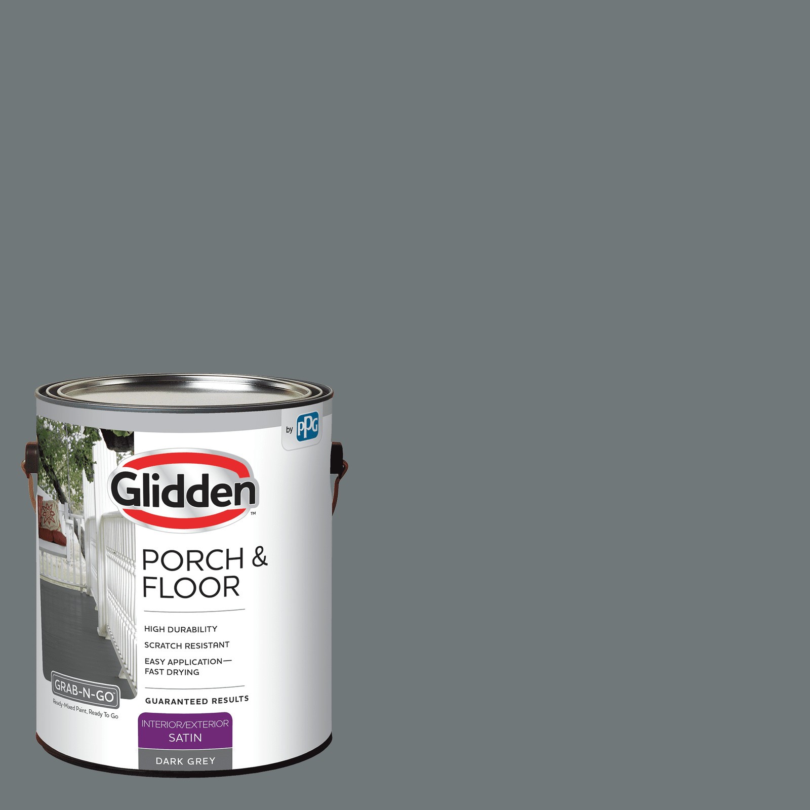 Interior/ Exterior Paint Primer Resists Scratches Porch & Garage Basement Floor