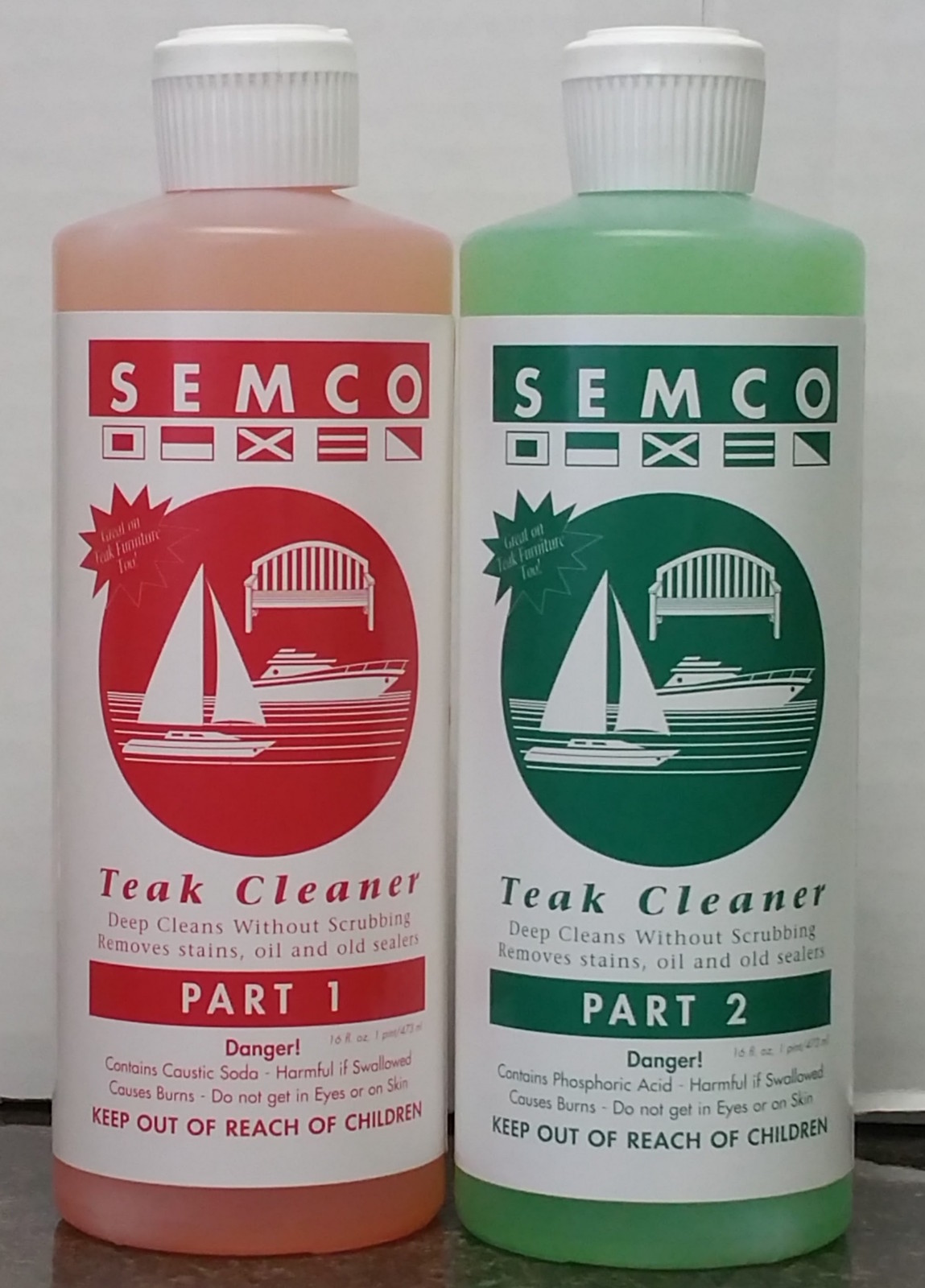 Semco 2 Two Part Cleaner (Available in Pint, Quart & Gallon Size)