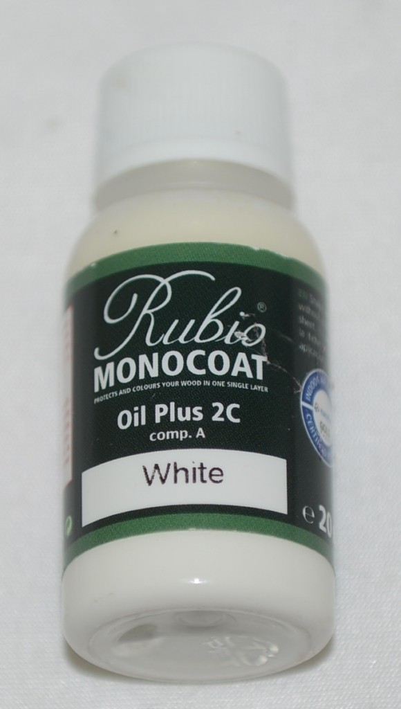 Rubio Monocoat Oil Plus 2C Comp A White 39 20 Milliliters Unopened