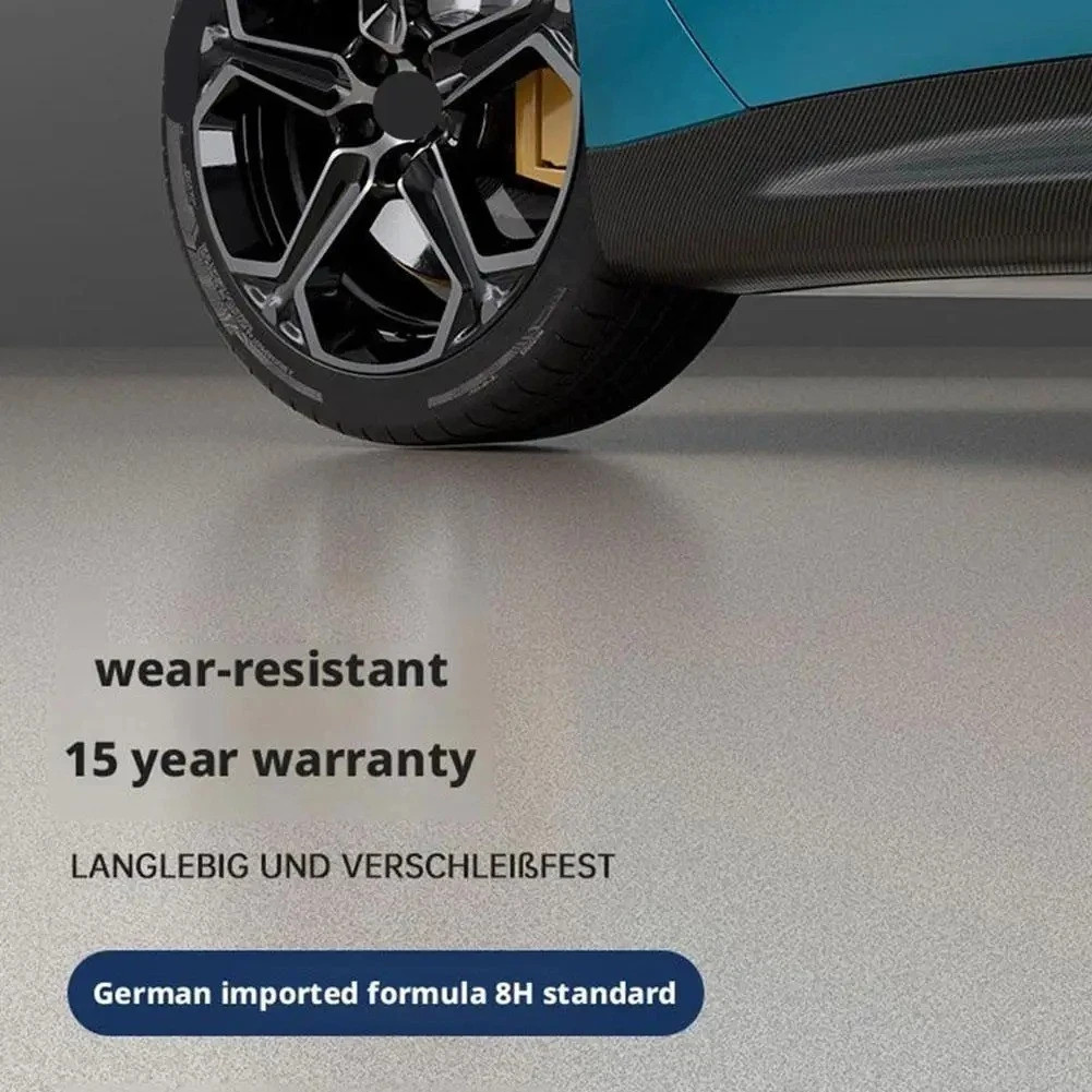 High-Gloss Marble Effect Epoxy Floor Coating, Louis Forest Epoxy Floor Paint