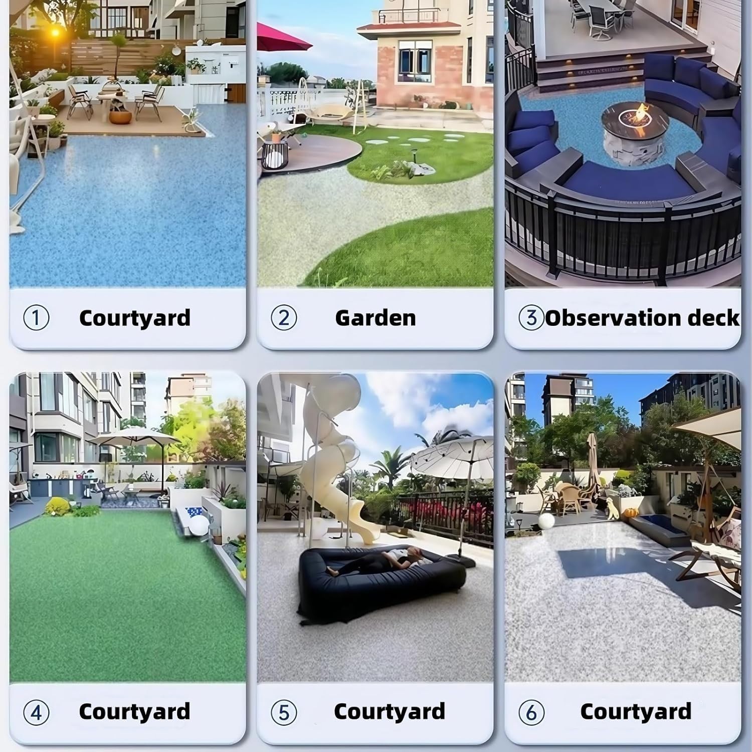 Epoxy Colored Sand Floor Paint, Epoxy Floor Paint High Gloss Marble Effect Coati