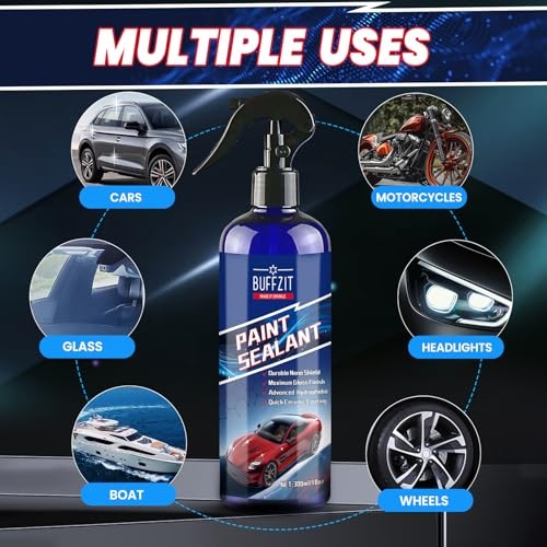 Paint Sealant Spray Quick Effect Coating Agent for High Gloss Shine &