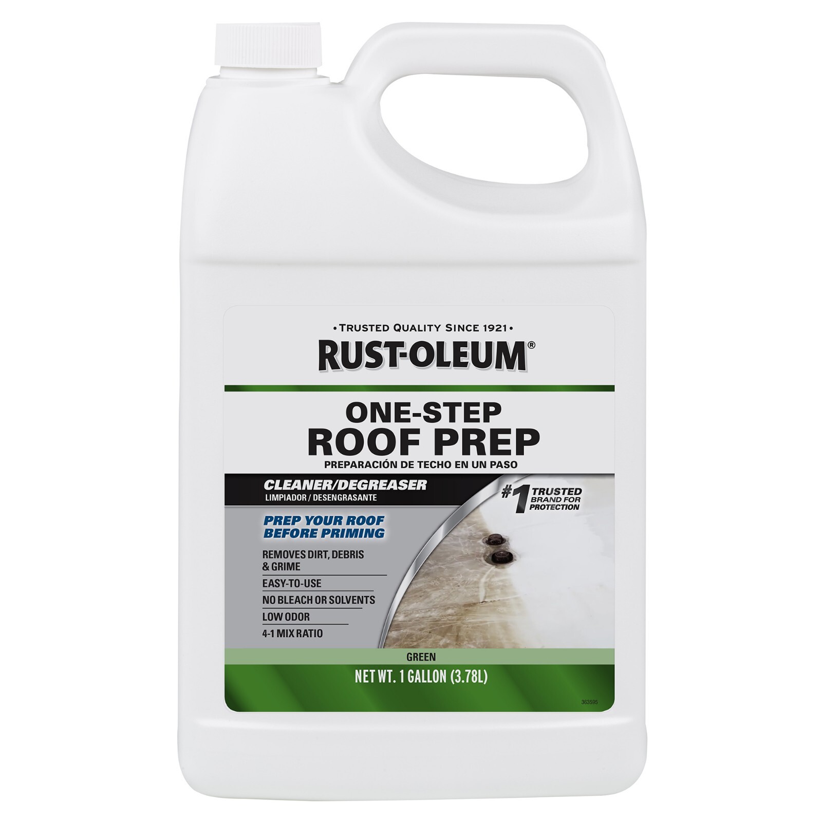 Rust-Oleum 361456 Roof Prep Cleaner,Liquid,Exterior