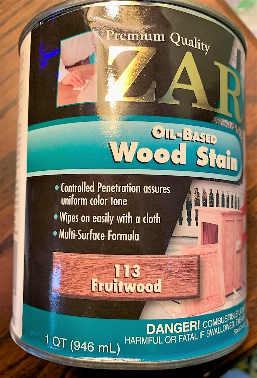 Zar Interior Stain, 113 FRUITWOOD, Quart