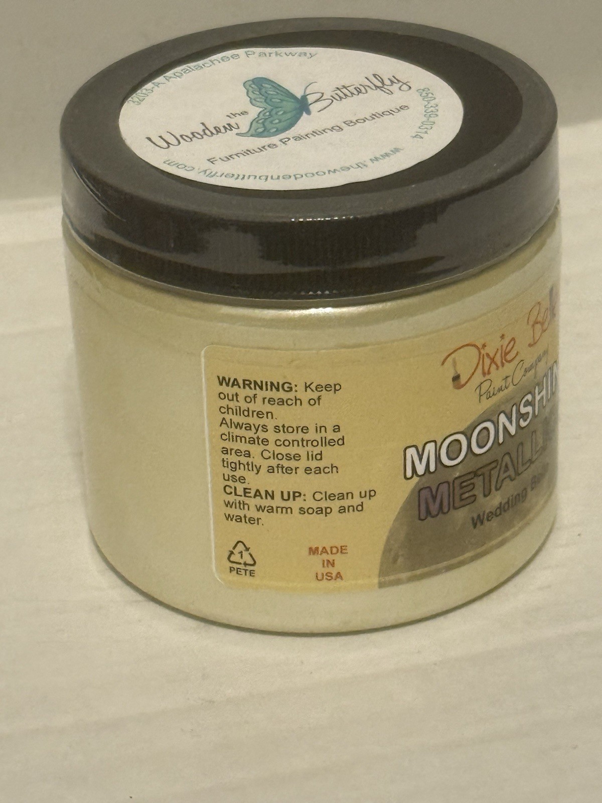 DIXIE BELLE MOONSHINE METALLICS PAINT WEDDING BELLE 16OZ