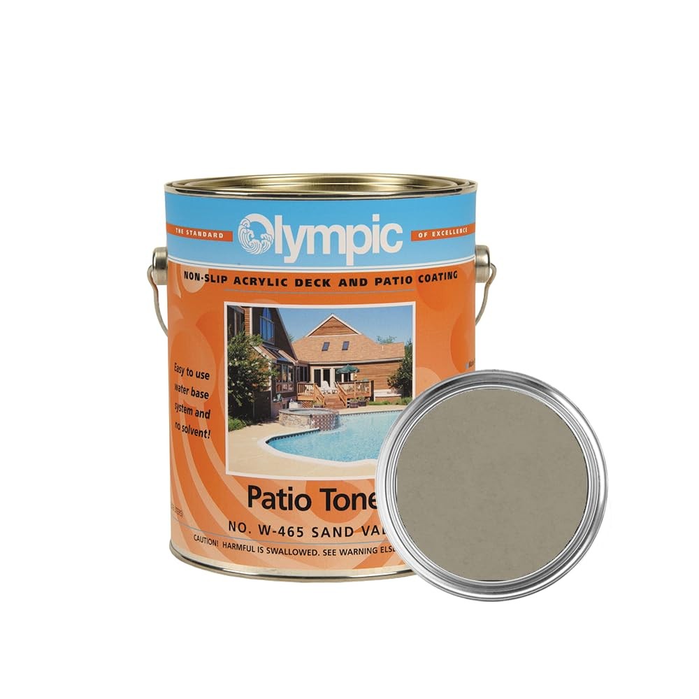 Kelley Technical Coatings Olympic Patio 128 Fl Oz (Pack of 1), Sand Valley