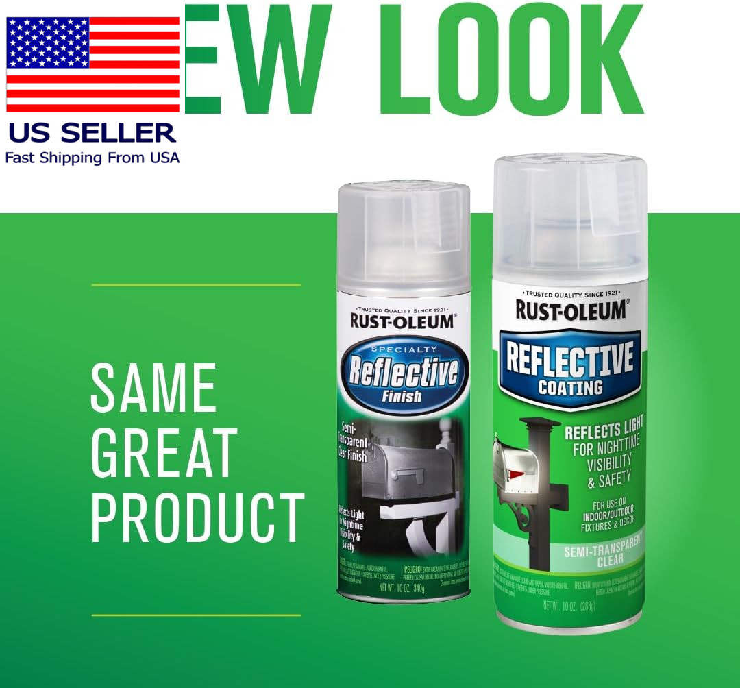 214944 Specialty Reflective Finish Spray, 10 Oz