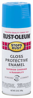 Rust-Oleum 269292 Stops Rust Spray Enamel, Maui Blue Gloss, 12-oz. – Quantity 1