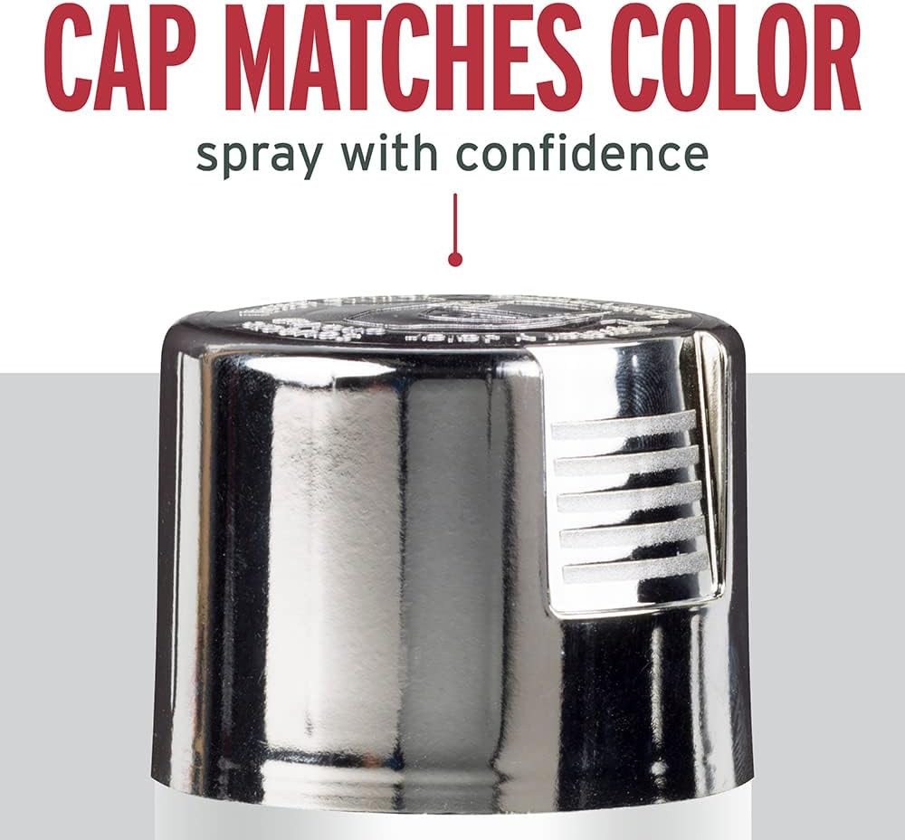 Stops Rust Bright Coat Metallic Spray Paint, Chrome | Rust Resistant, Indoor and