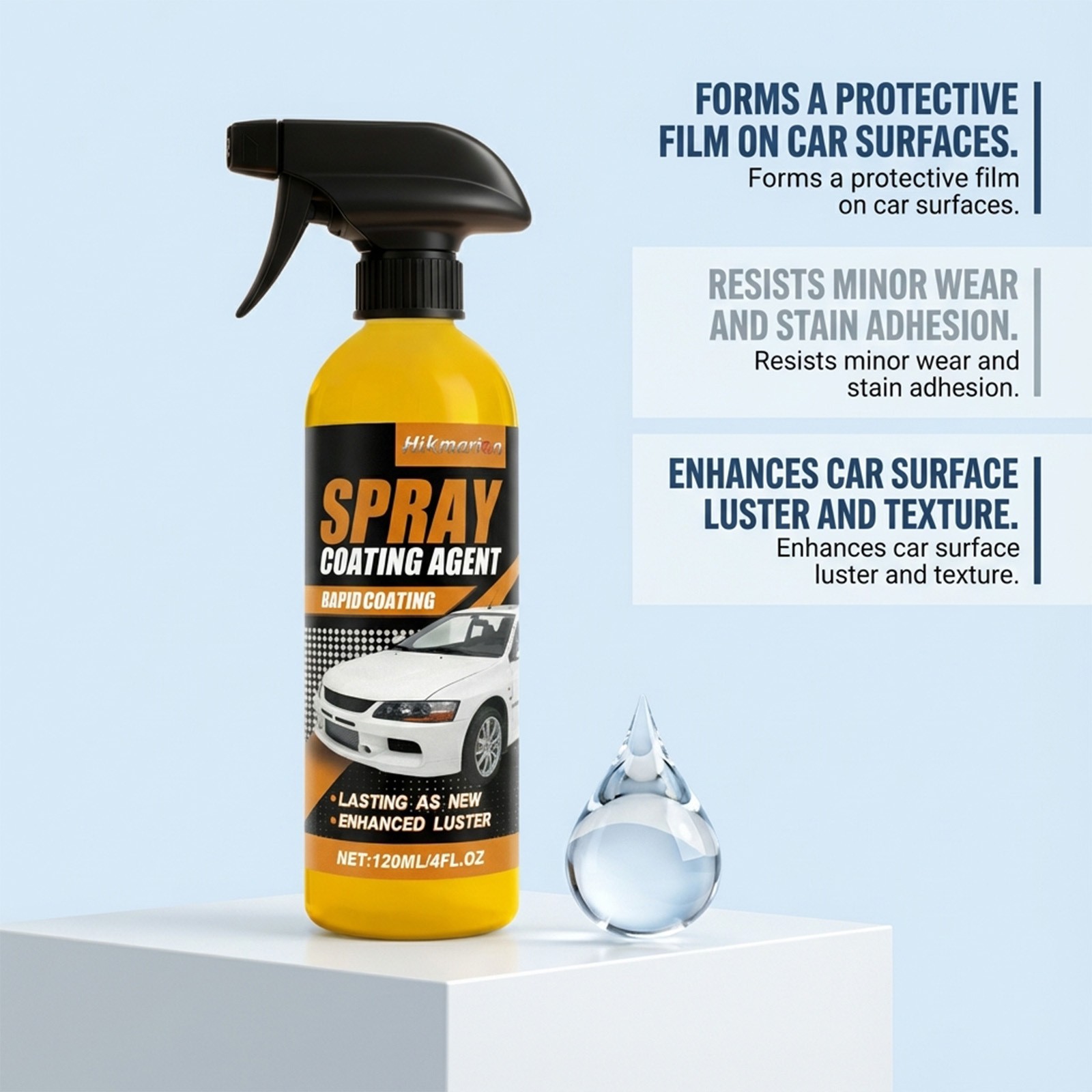 2026 NEW Nuan Car Coating Spray |Protection Quick Car Wax Polish Fast Shipping