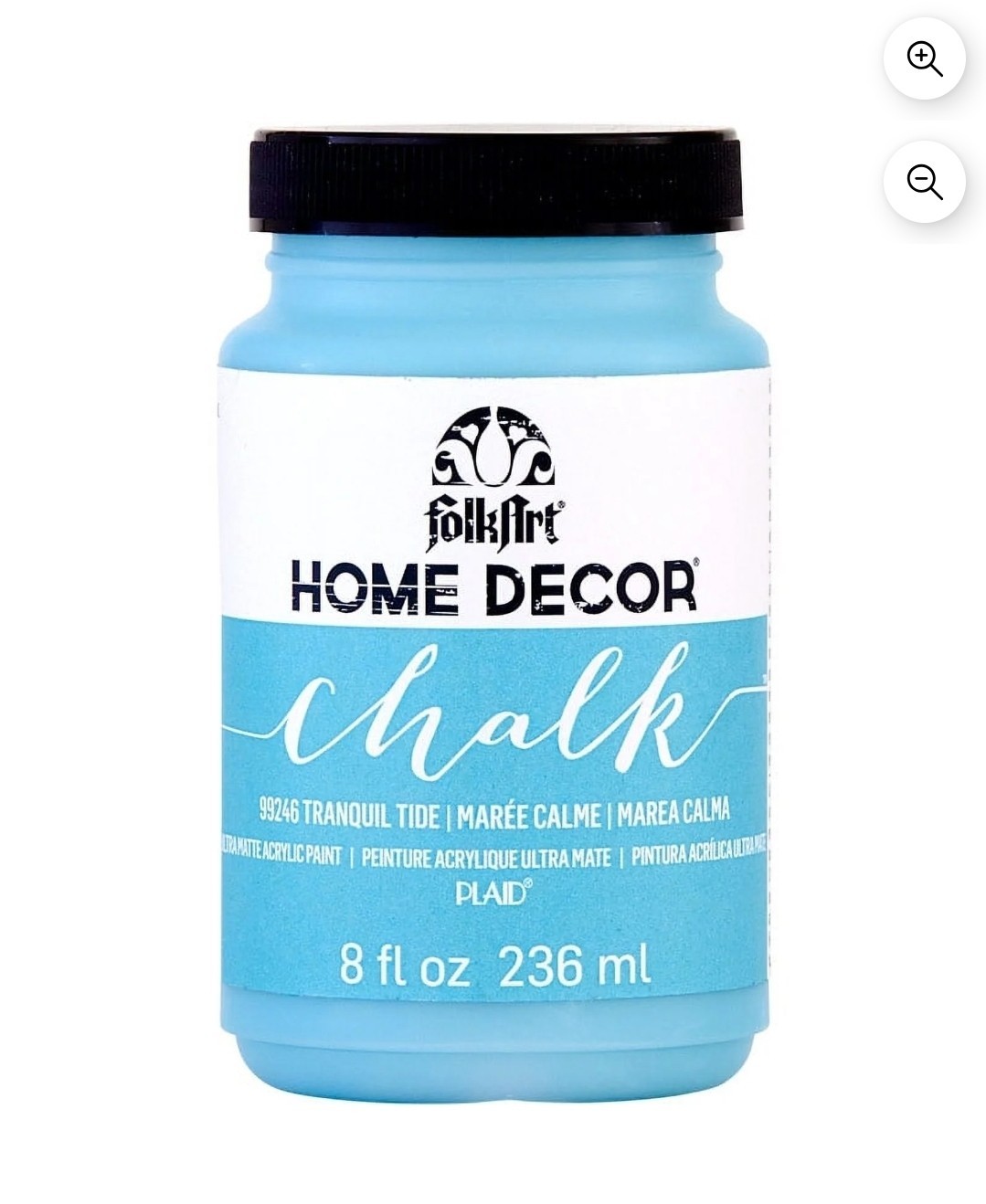 5 PCS-FolkArt Matte Acrylic Furniture Paint Blue Tranquil Tide 8 fl oz 99246