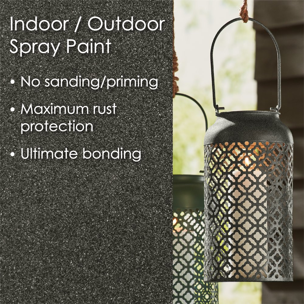Krylon Dark Metal Silver All-purpose Spray Paint Metallic Indoor/outdoor 12 Oz.