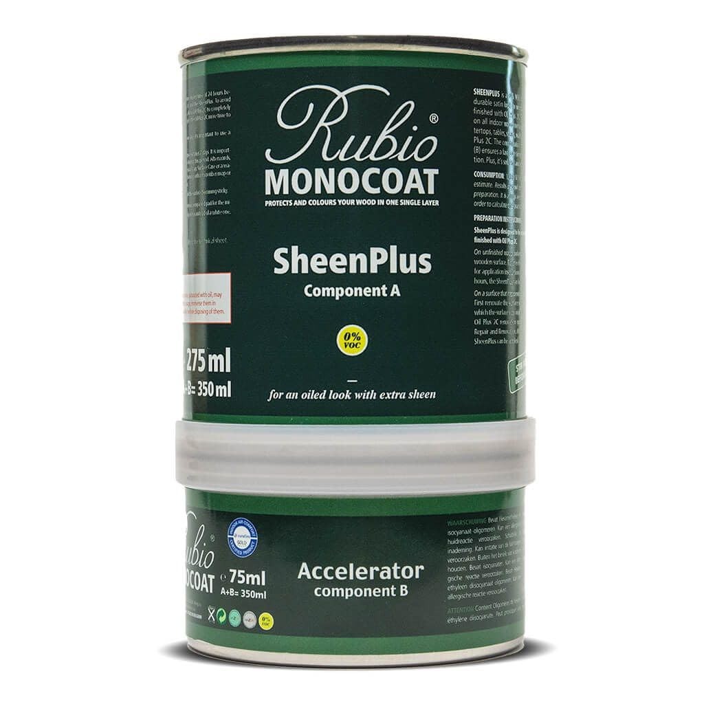 Rubio Monocoat SheenPlus 560 ft² | 0% VOC Satin Look Sheen Enhancer & 350 mL