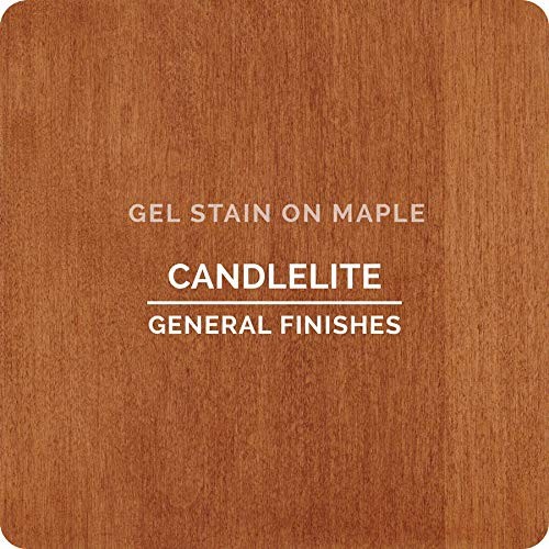 General Finishes Candlelite Gel Stain 1 Pint Wood Finish for Home Improvement