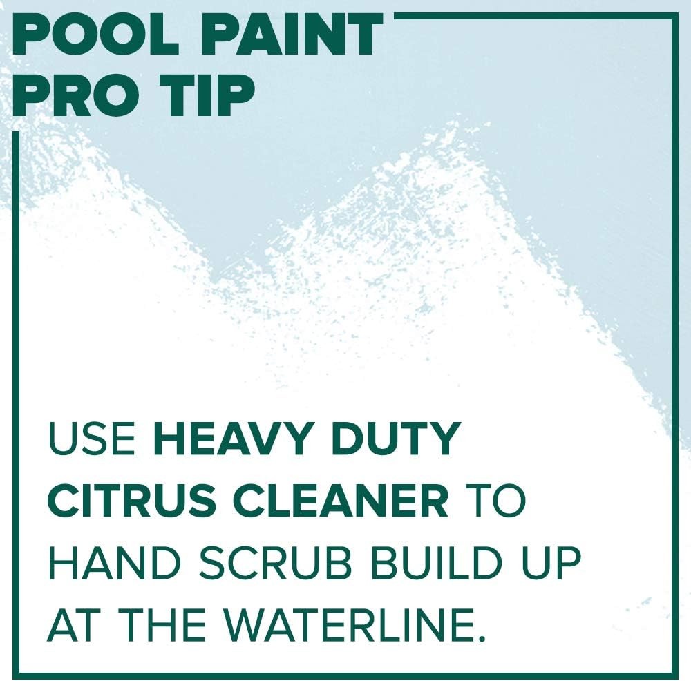 Semi-Gloss Acrylic Pool Paint Quick-drying Black 1 Gallon
