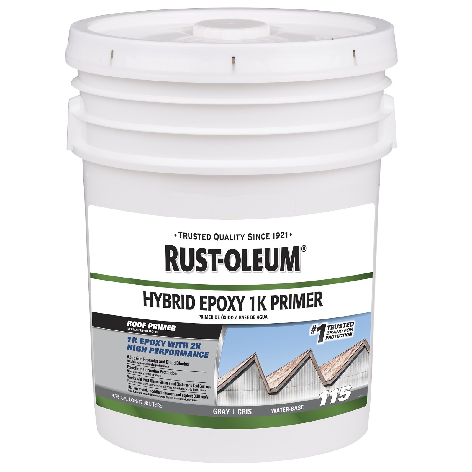 Rust-Oleum 355905 Roofing 115 Hybrid Epoxy 1k Prime 4.75 gal