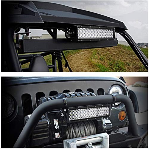 Bull Bar LED Light Mounts – Tube Clamps, 2pcs for Off Road Lights 1.75″