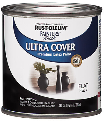 1/2PT BLK FLT Paint