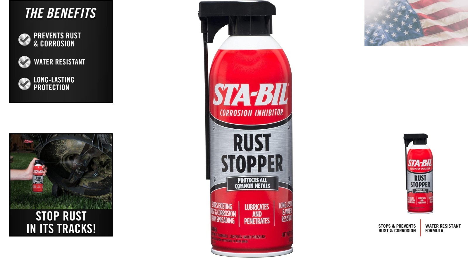 Versatile 13 Oz Rust Preventative Coating Spray – Protects Metals & Batteries