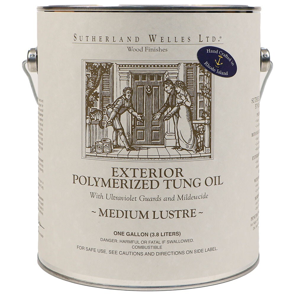 Sutherland Welles Exterior Polymerized Tung Oil Medium Lustre – 1 Gallon