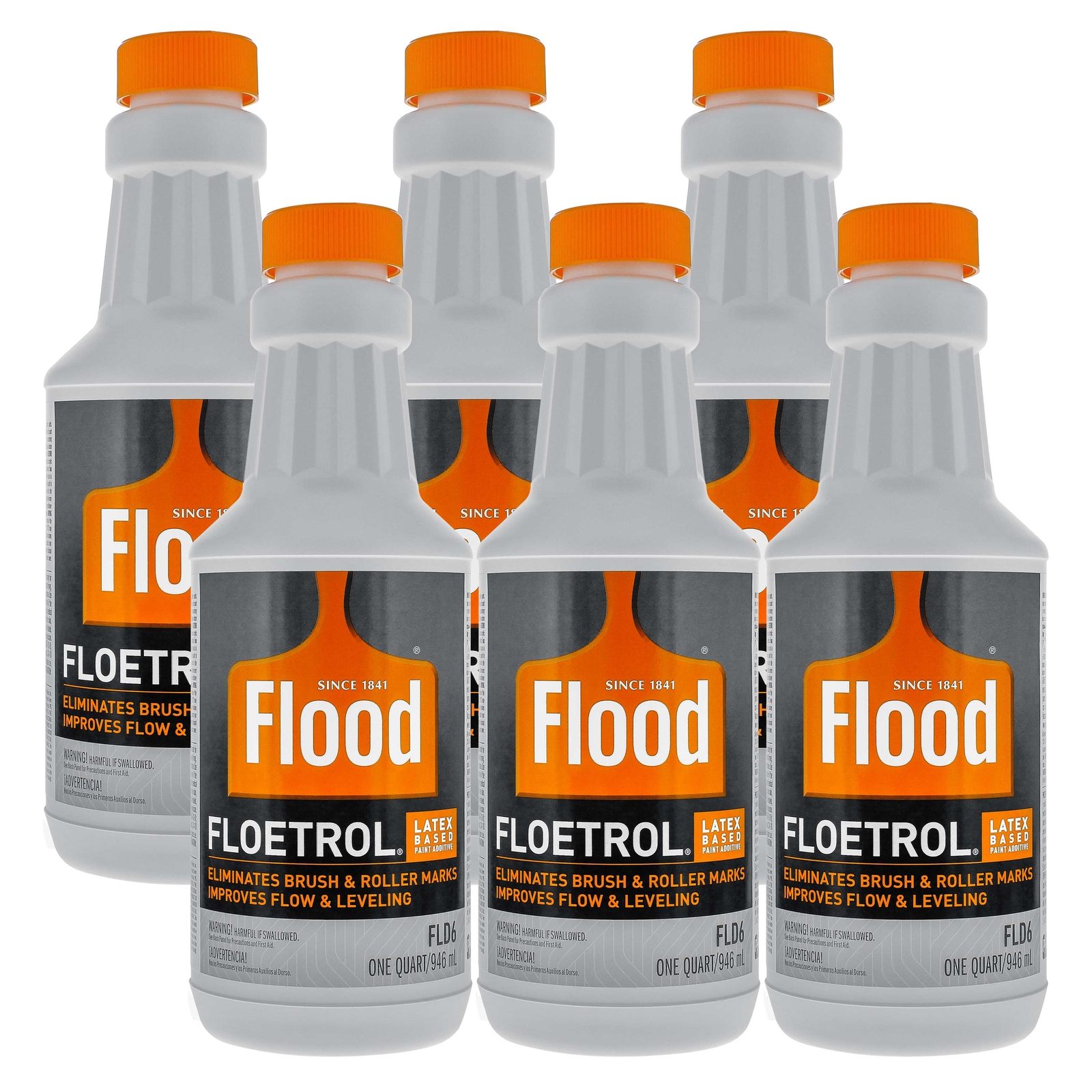 Flood Floetrol Quart, 946ml – 6 Bottles
