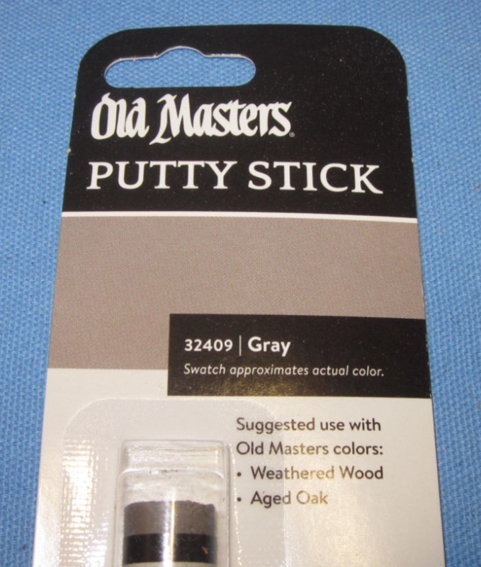 7 Different Old Masters Putty Sticks .. Hide Those nail holes, mitered joints ..
