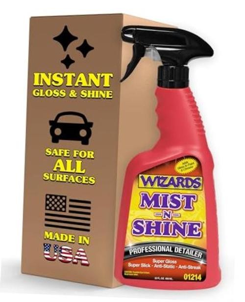 Mist-N-Shine Detail Spray – 22 Oz – Multi-Purpose High 22 Fl Oz (Pack of 1)