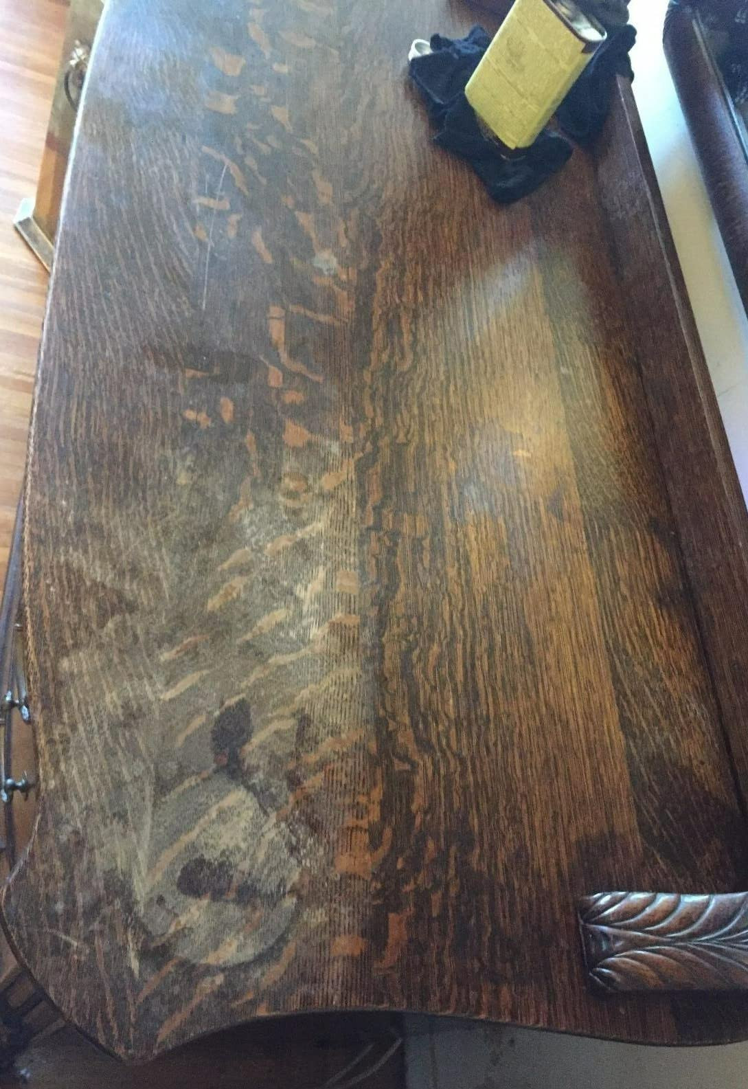 8 oz Dark Oak Restor A Finish Wood Finish Restorer for Scratches Blemishes