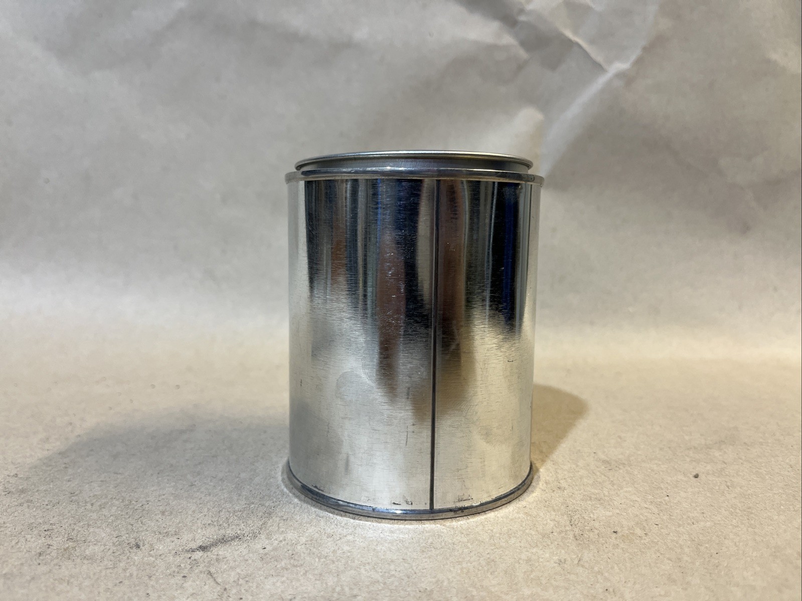 NOB – Lot of 50 Stainless Steel Pint Unlined Paint Cans 6014710 Mauser