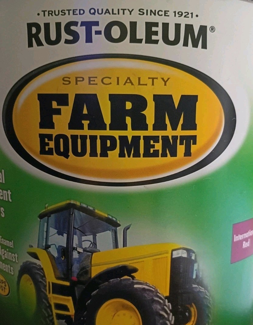 Rust-Oleum 280167 Farm & Implement Paint, Gallon, International Harvester Red
