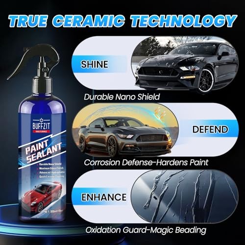 Paint Sealant Spray Quick Effect Coating Agent for High Gloss Shine &