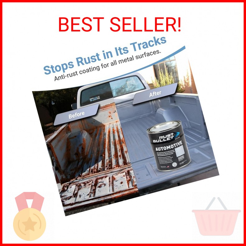 Automotive – Metallic Gray – 4 Oz – Rust Inhibitor & Protective Coating for Cars