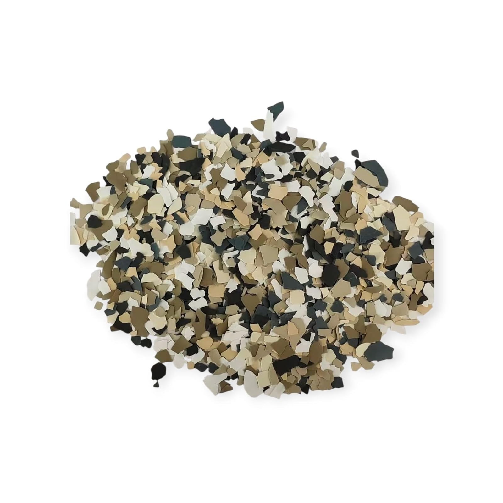 Epoxy Floor Flakes Decorative Color Chips 1/4″ Garage Floor Coating Timberline