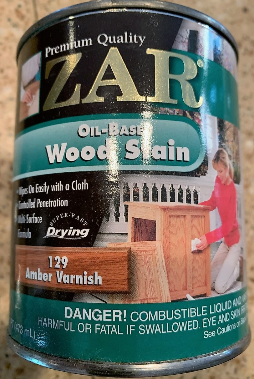 Zar Interior Stain, 129 AMBER VARNISH PINT
