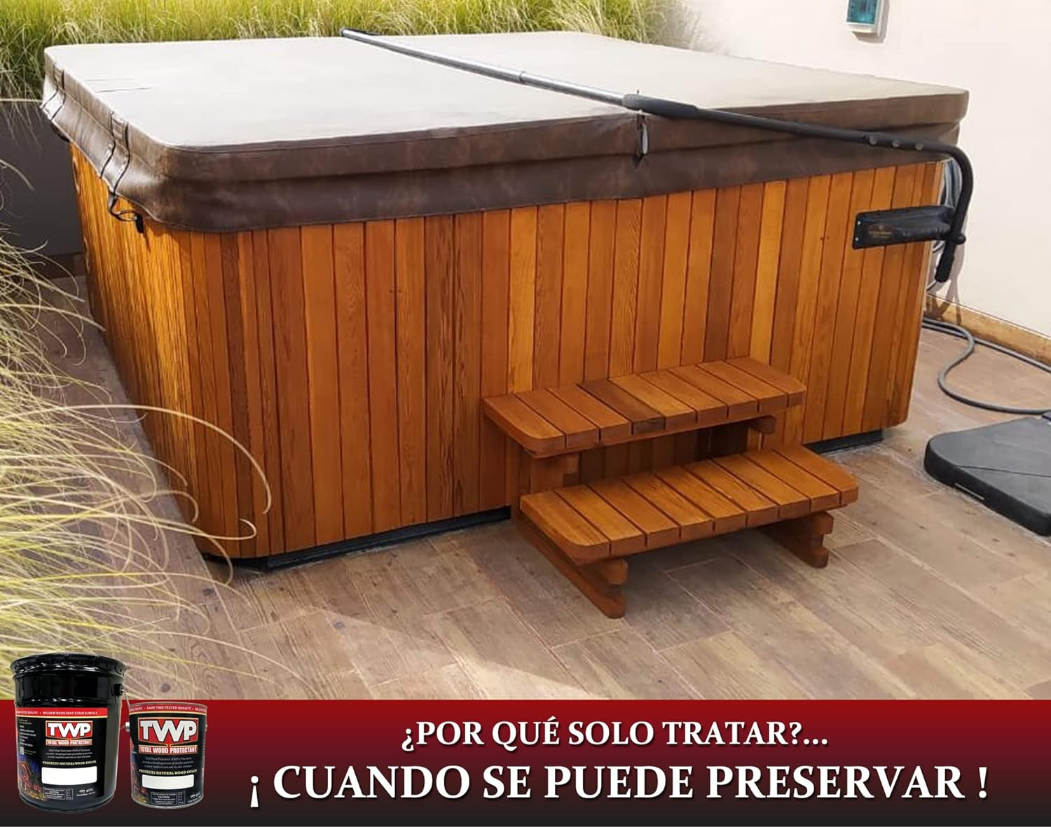 Amteco 103 Dark Oak 1 Gallon Exterior Wood Stain for Durable Protection