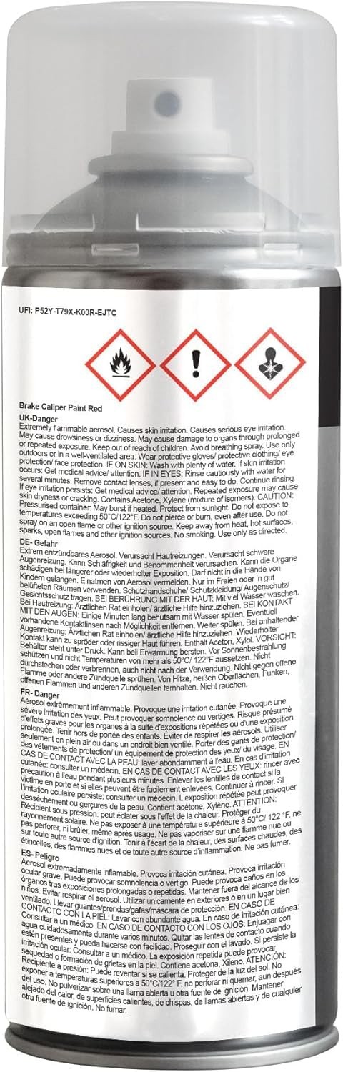 Red Brake Caliper Paint 400ml | Restore & Transform Car Calipers