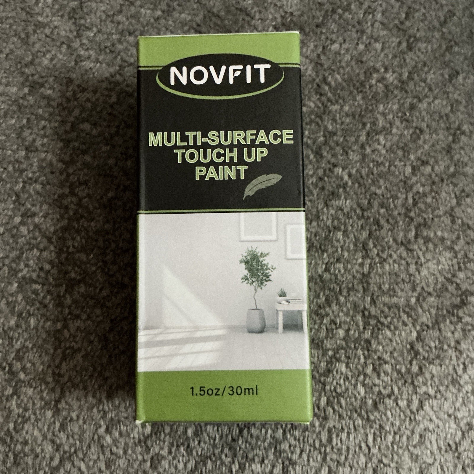 New Multi-Surface Touch Up Paint, For Walls, Doors & More, Glossy White – 1.5 Oz