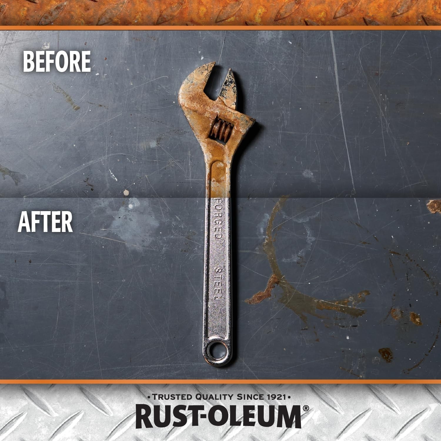 Rust-Oleum Rust Dissolver Gel Spray-300112 Powerful Formula Inhibit Rust 32Oz