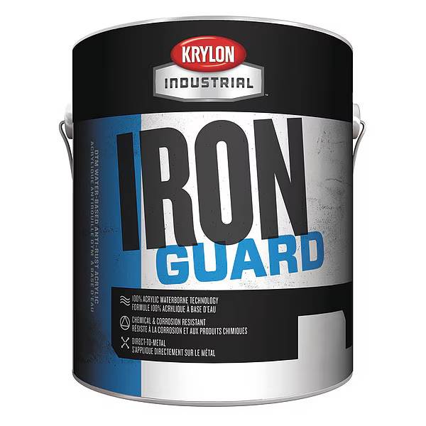 Krylon Interior Exterior Paint Blue Flat 1 Gal Water Based Acrylic Enamel