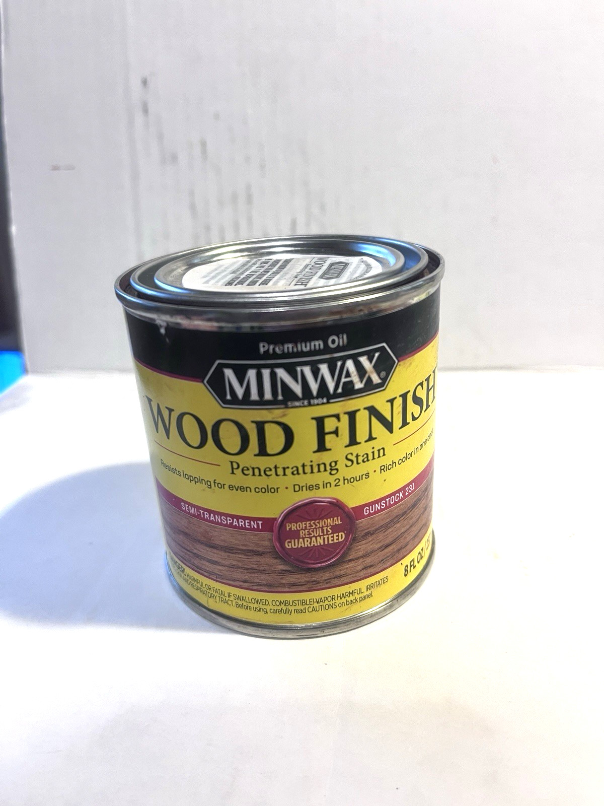 Minwax Wood Finish, “Gunstock” Wood Stain, Oil Based, 8 oz, # 231