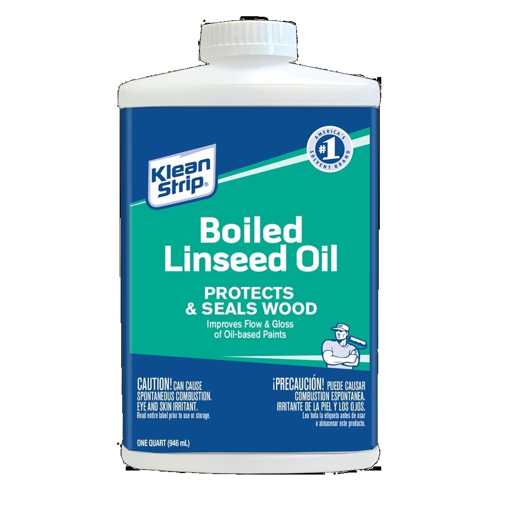 Boiled Linseed Oil Wood Finish for Furniture & Tools 1 Quart