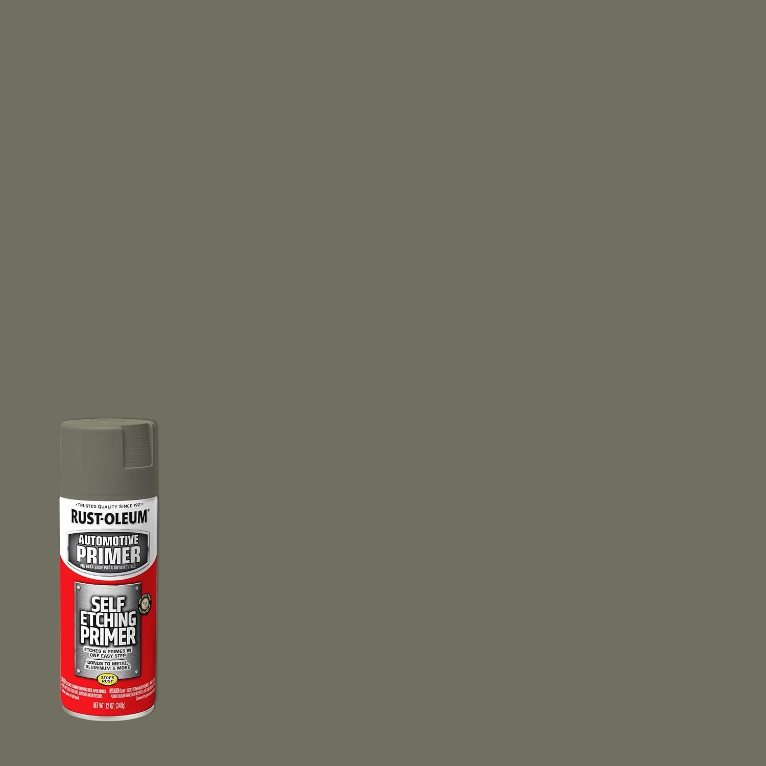 Rust-Oleum Automotive Self Etching Primer Spray 12 oz Matte Dark Green