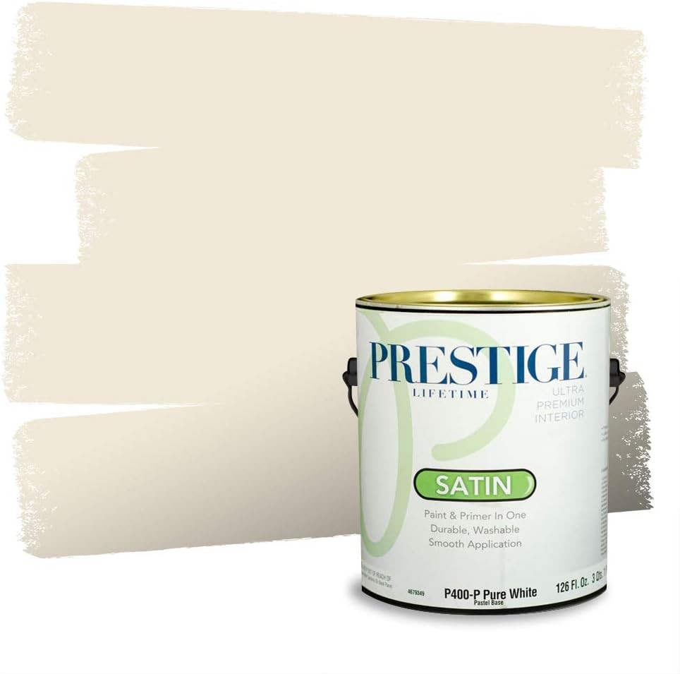 PRESTIGE Paints Interior Paint and Primer In One, 1-Gallon, Satin, Comparable