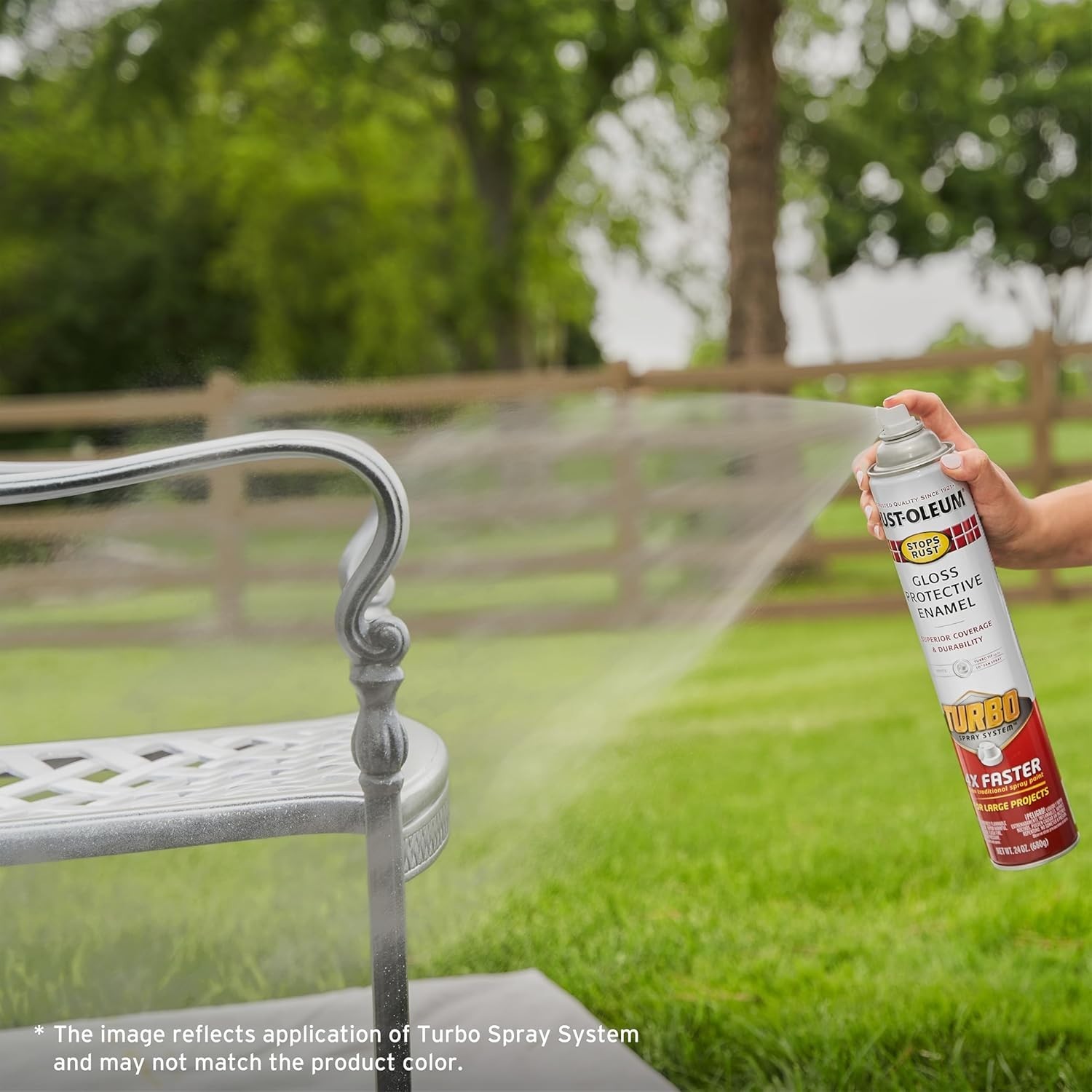 Rust-Oleum Stops Rust Turbo Spray Rusty Metal Primer 24oz 353346-6PK 6 Pack